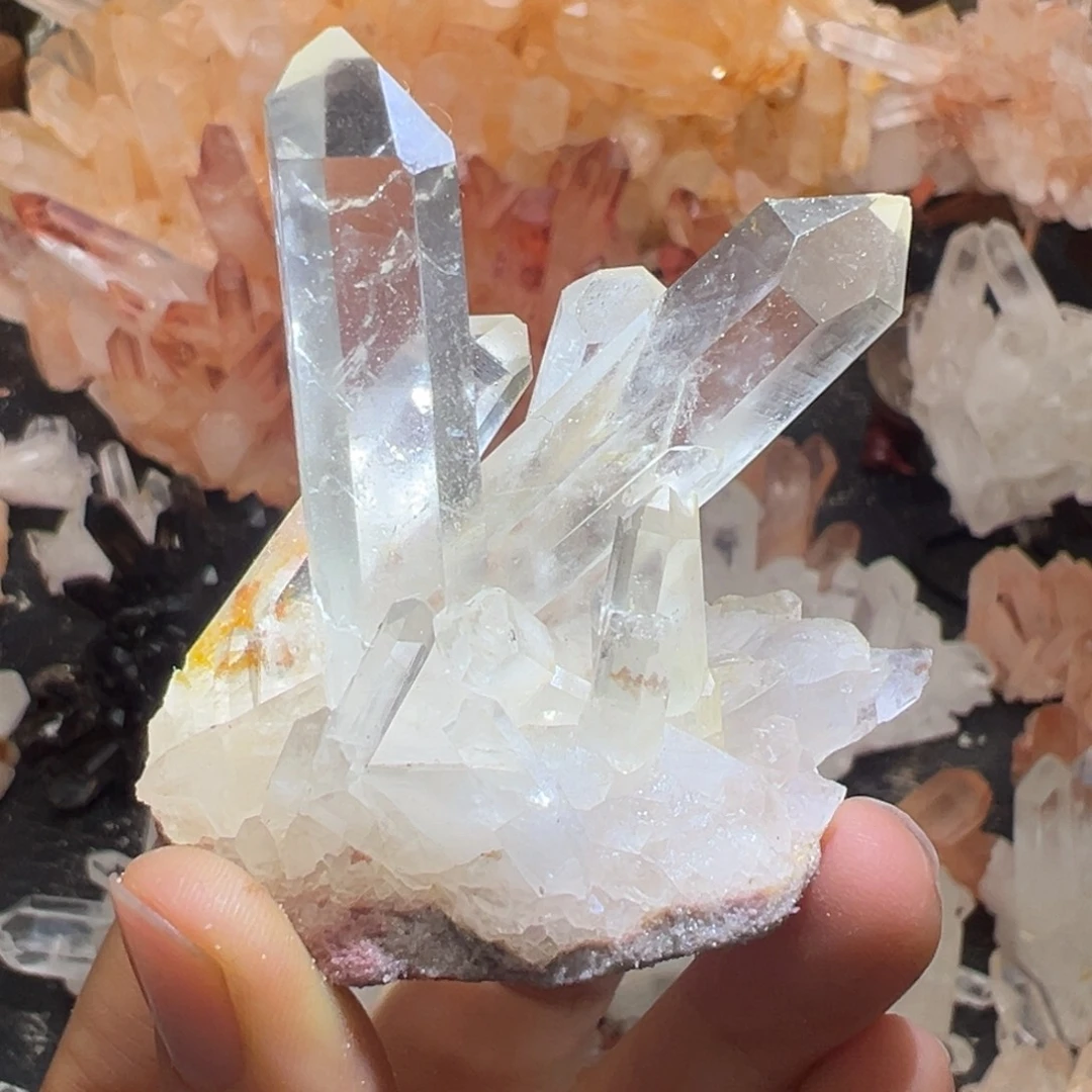 水晶未镶嵌珠宝半成品