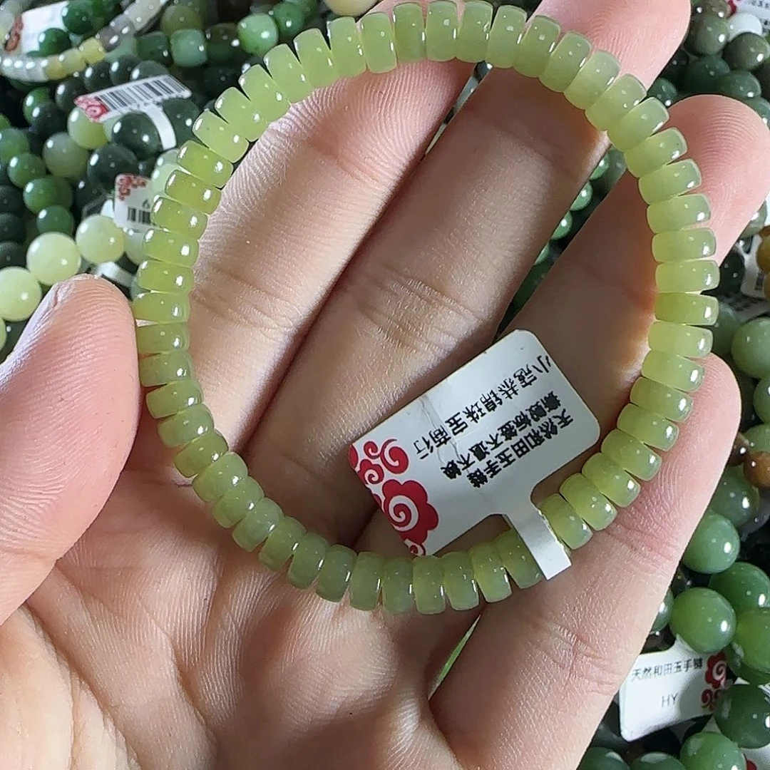 和田玉手链未镶嵌215