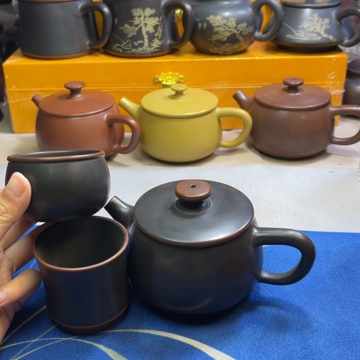 陶瓷飞*飞汉瓦220-250cc一主五客杯子