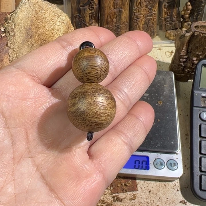沉香吊坠白棋楠沉香吊坠
