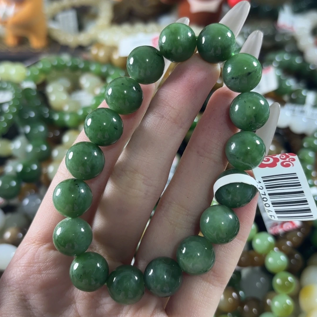 和田玉未镶嵌手链86