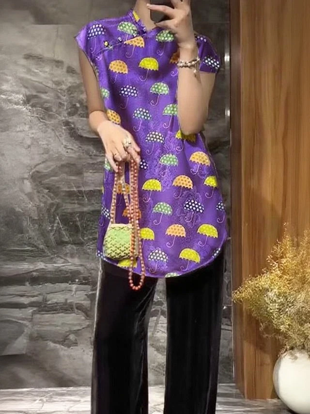 高货！勿机洗！100%人丝！M胸102长78连衣裙 1391