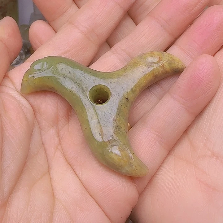 和田玉吊坠(不含链)未镶嵌