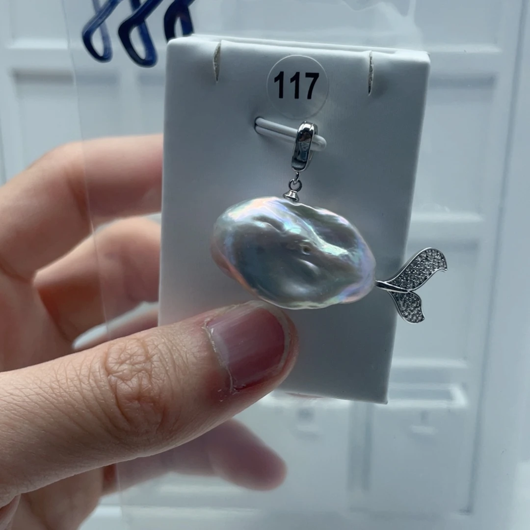 颈饰合金淡水珍珠