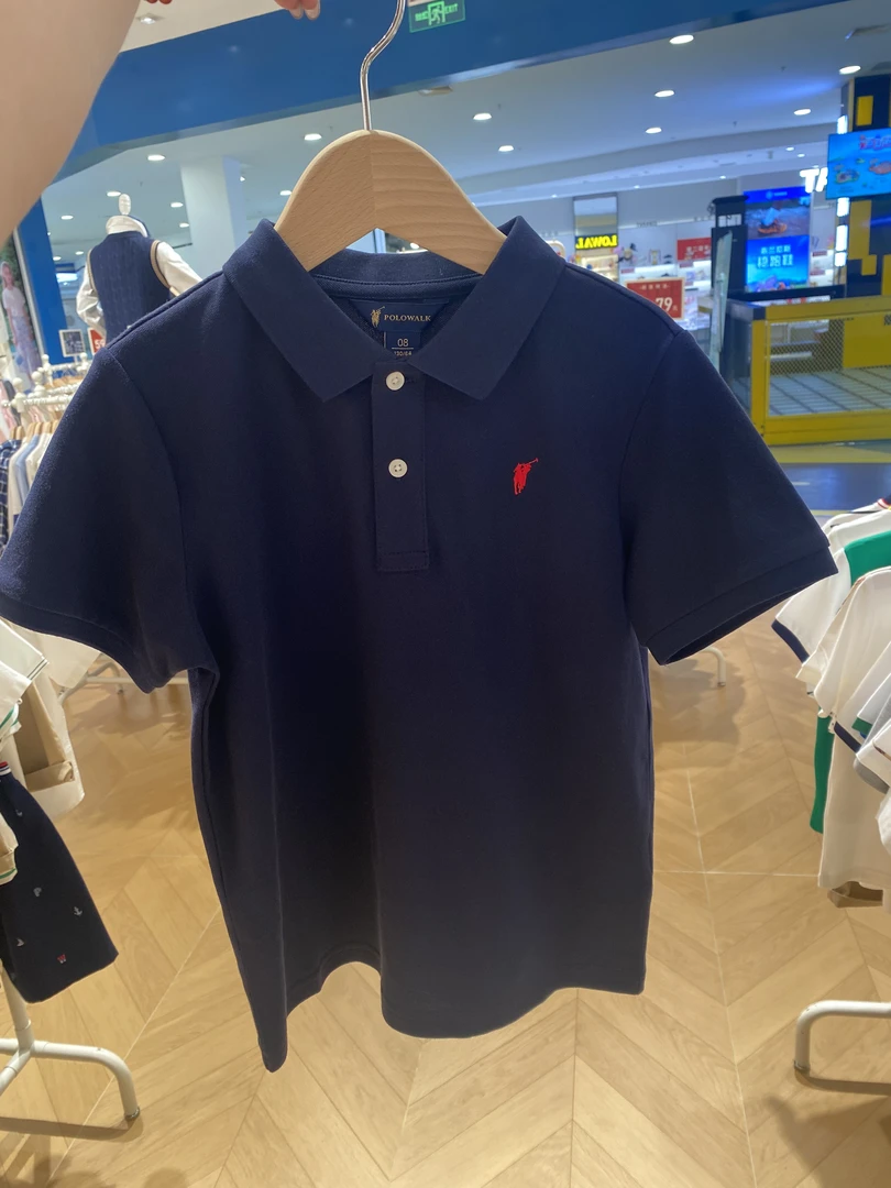 POLOWALK(130)儿童经典polo衫小马标5色男童