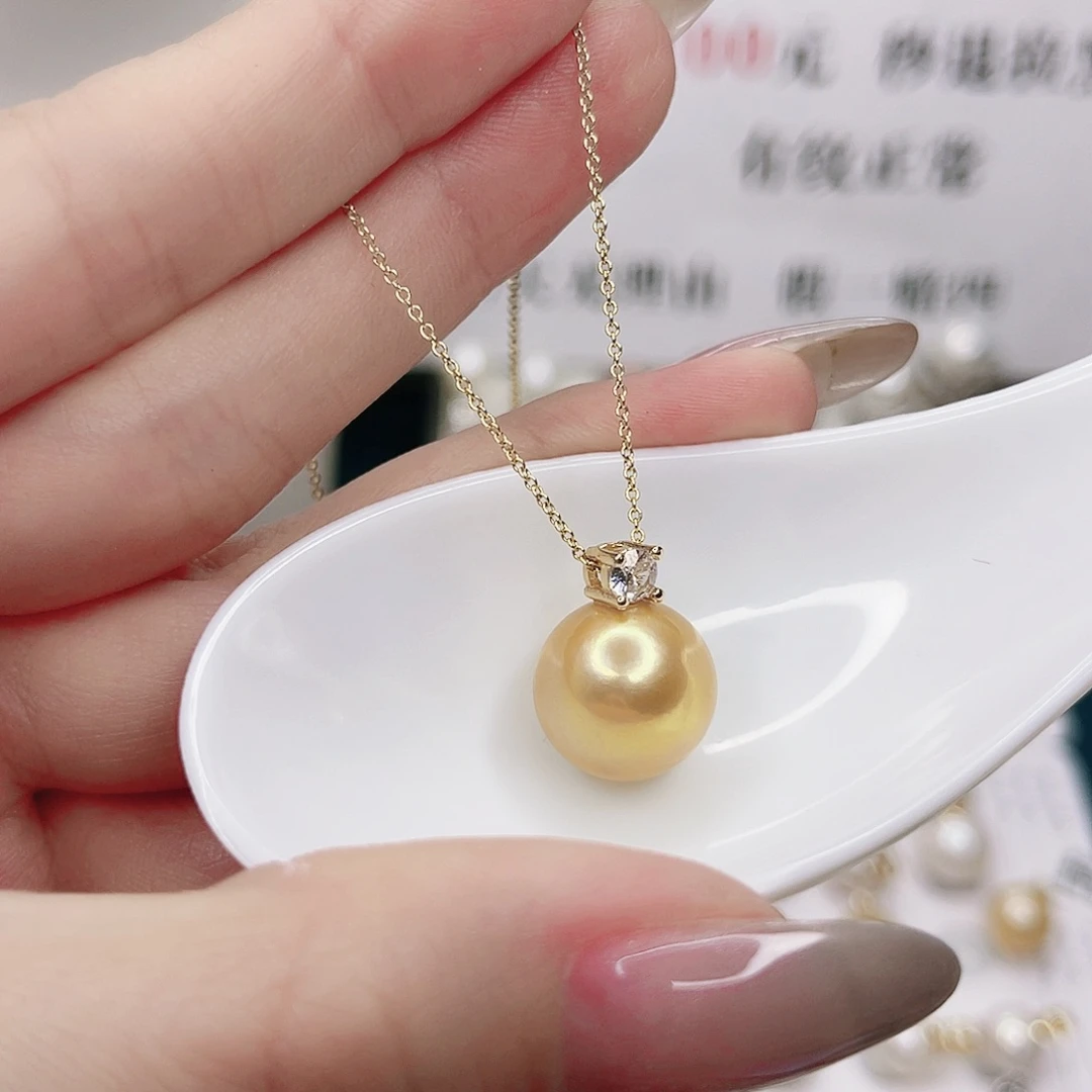 淡水珍珠合金吊坠(赠链)