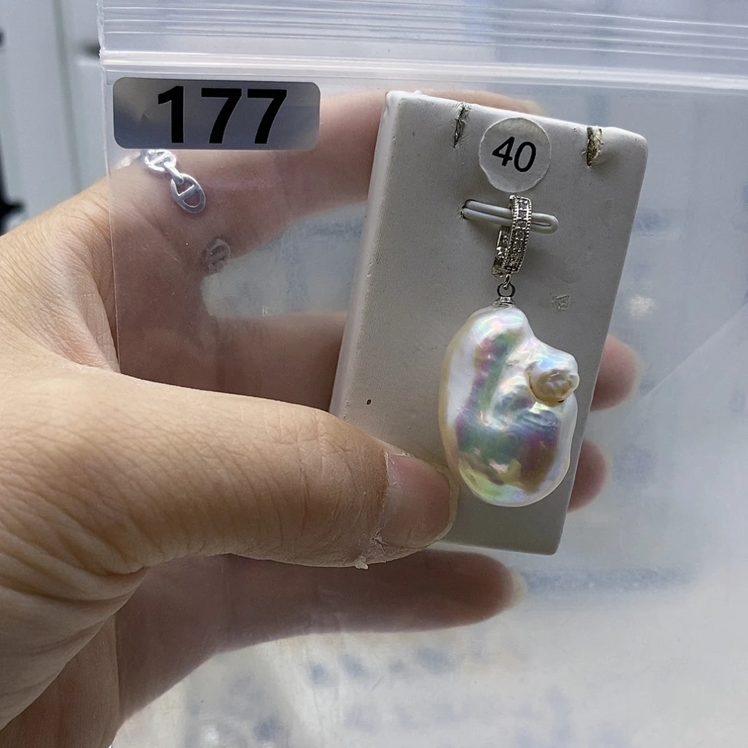 颈饰合金淡水珍珠