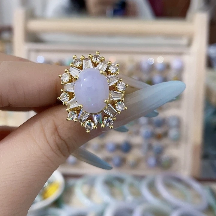 颈饰未镶嵌翡翠天然翡翠Ａ货