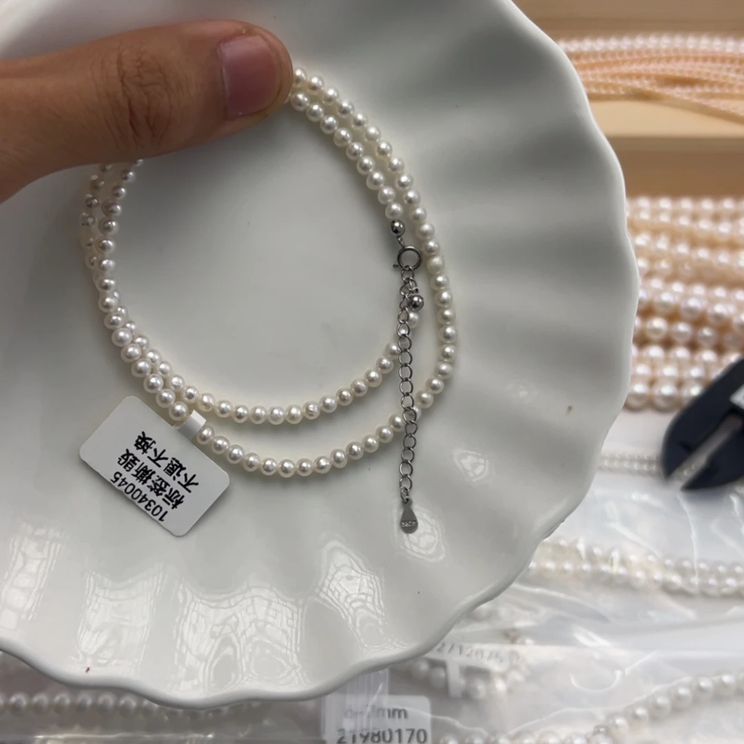淡水珍珠颈饰未镶嵌1