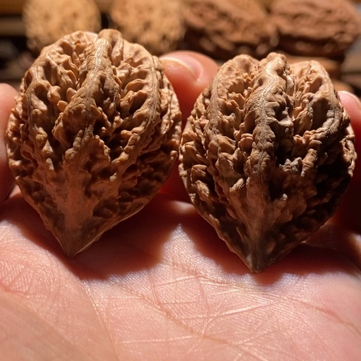 文玩核桃吊坠楸玥核97七彩