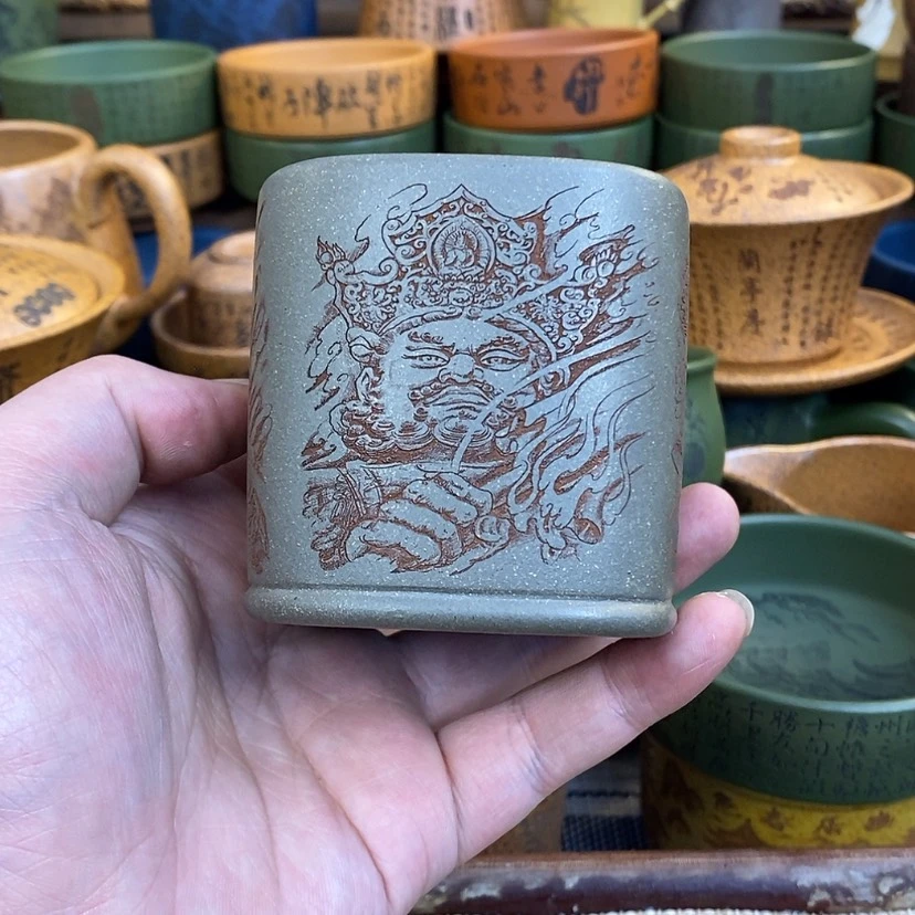 【闪购商品】紫砂杯子宜兴全手工紫砂杯