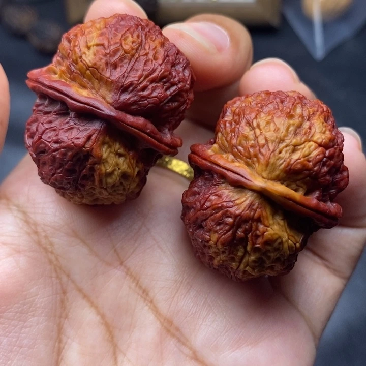 把件文玩核桃40尺饕餮