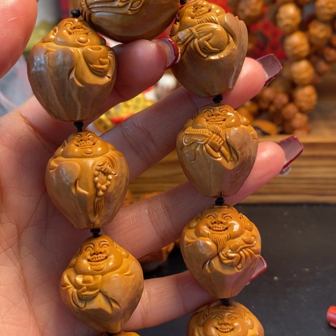 橄榄核手串/手链包衣财迷