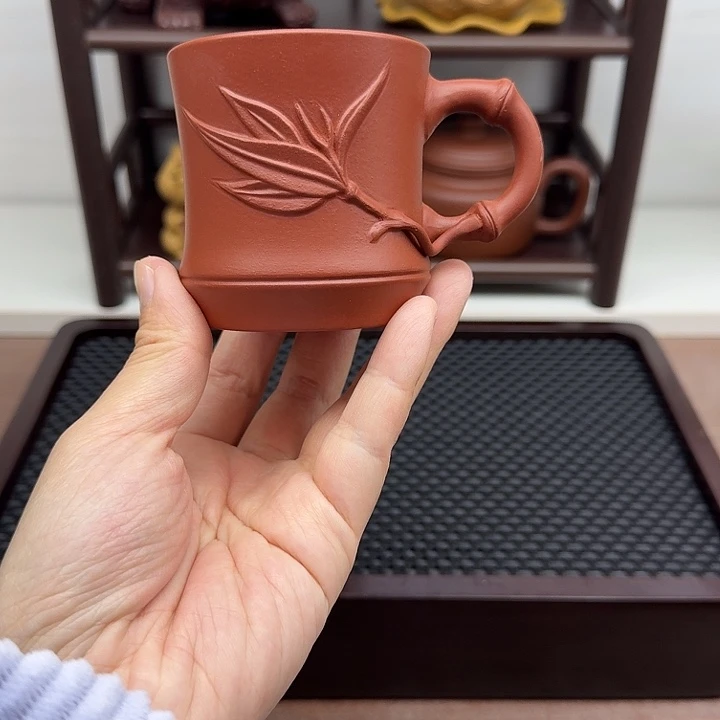 朱泥茶案主人杯主人杯