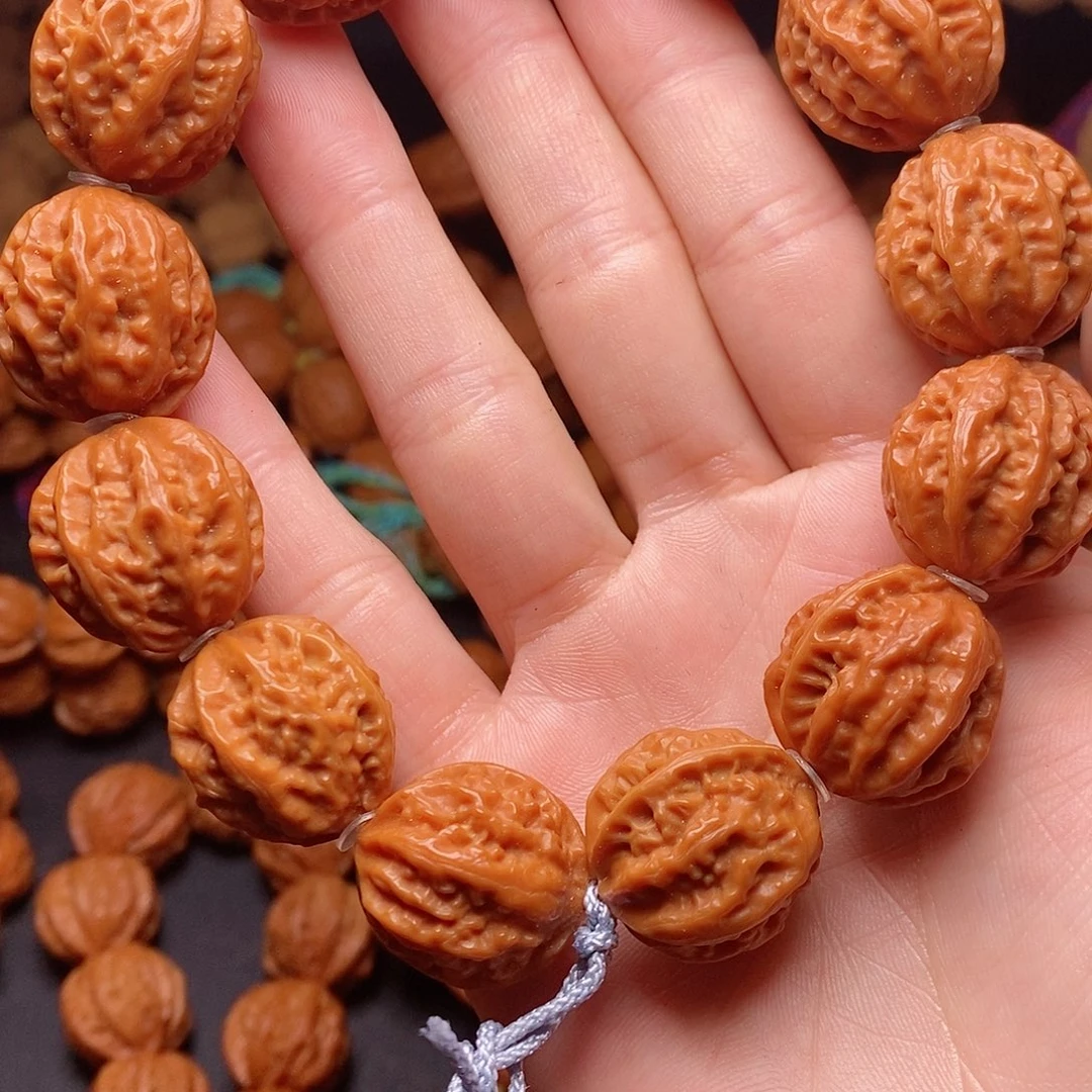 【闪购商品】文玩核桃吊坠大*爱龙脊八棱22