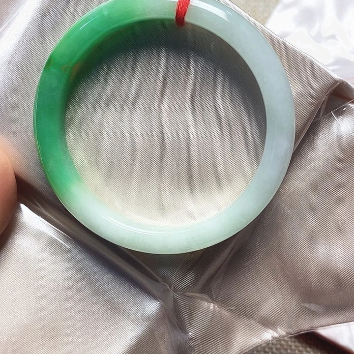翡翠未镶嵌手镯55-56