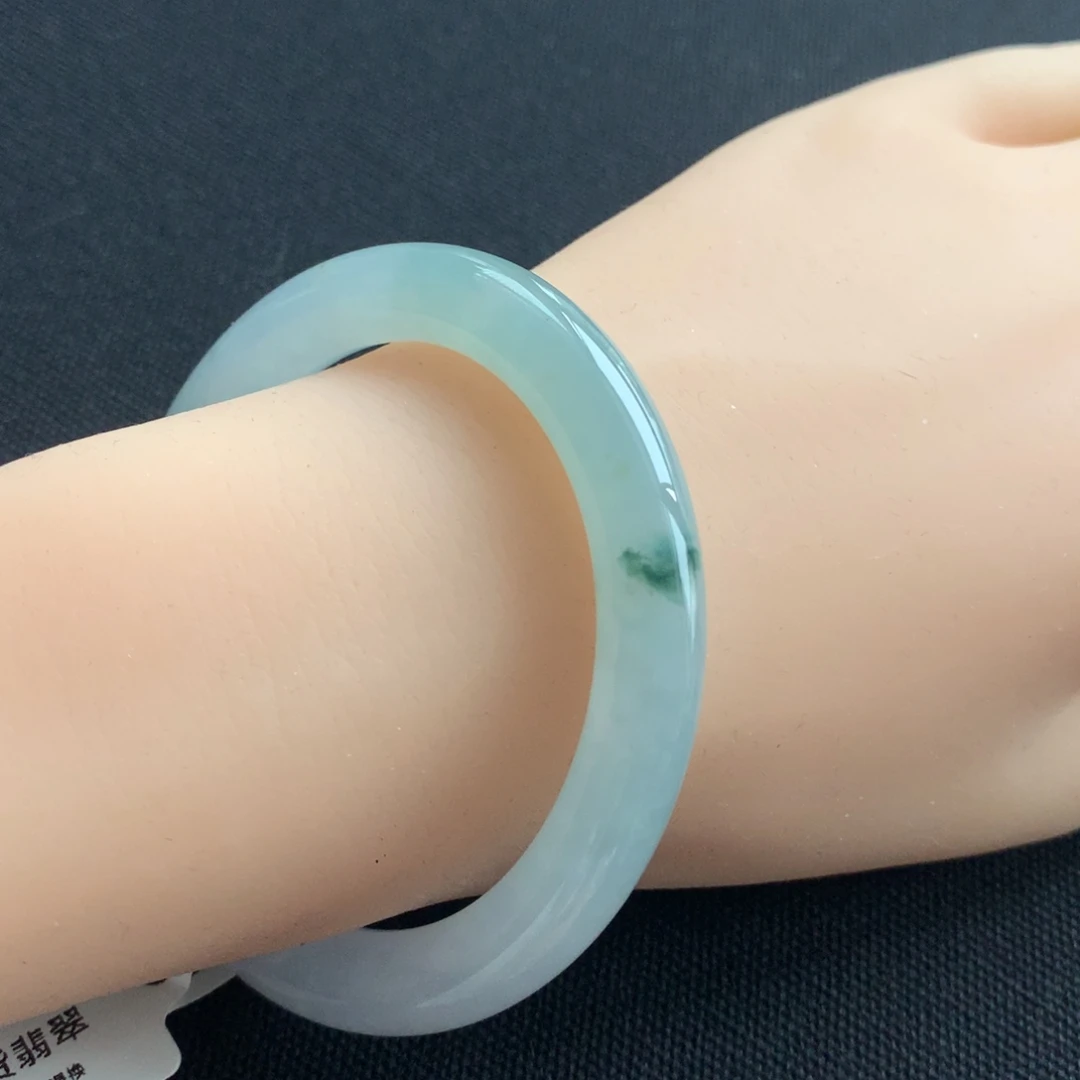 翡翠未镶嵌手镯22号