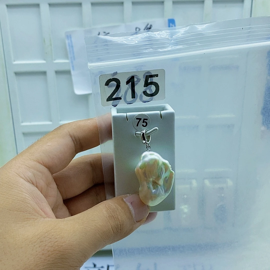 颈饰合金淡水珍珠