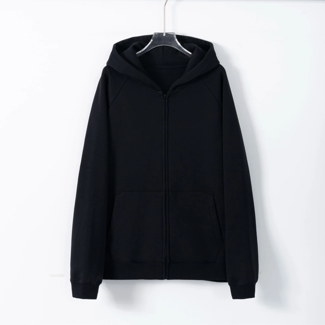 秋冬上新 加绒拉链开衫  黑色藏蓝色