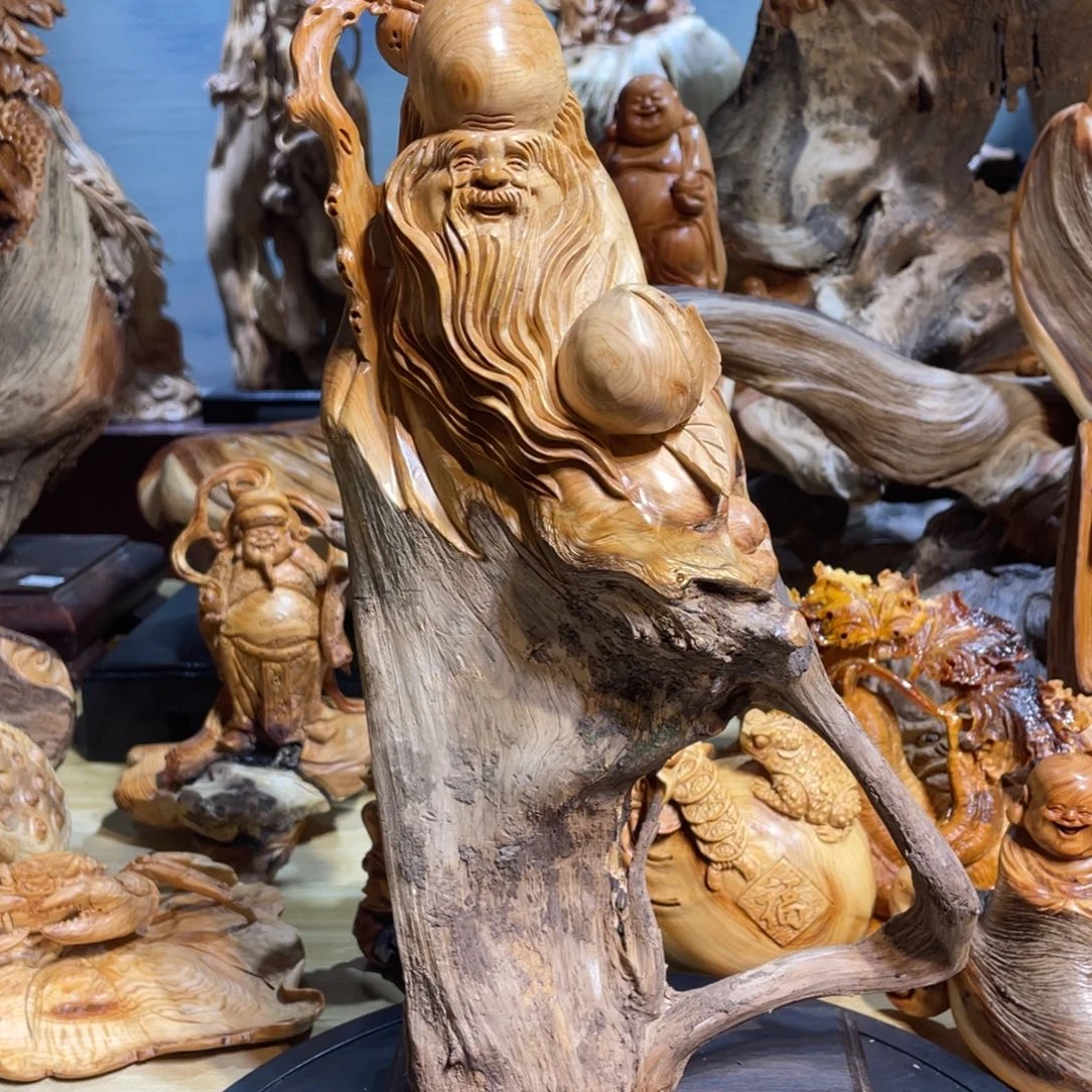 柏木太行崖柏工艺品