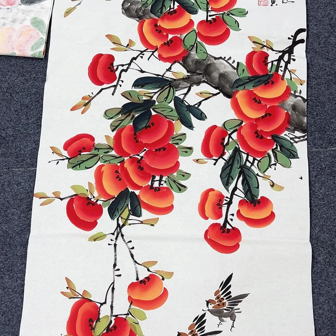 国画事事顺心如意万事如意