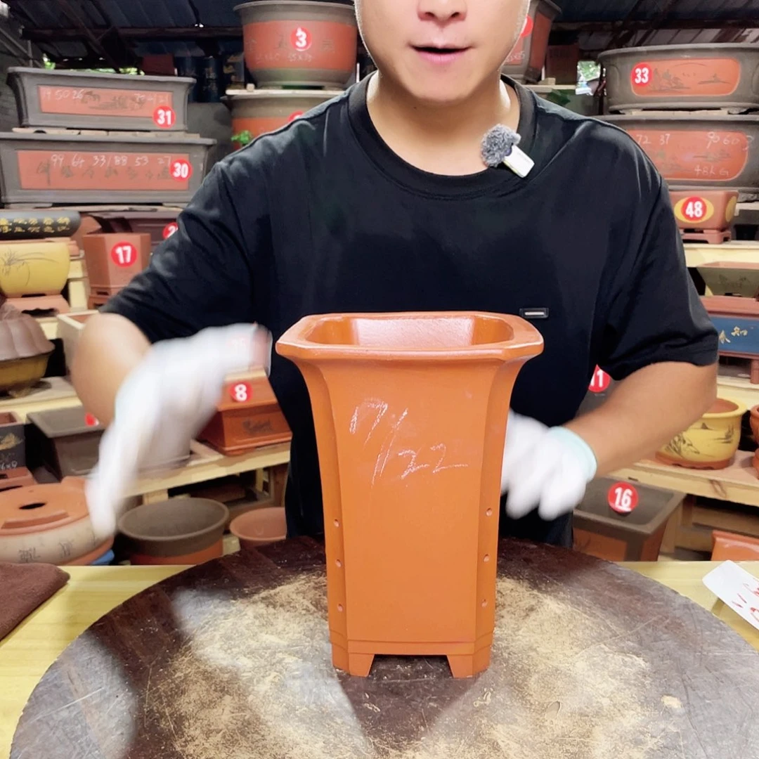 精品紫砂花盆工厂直销