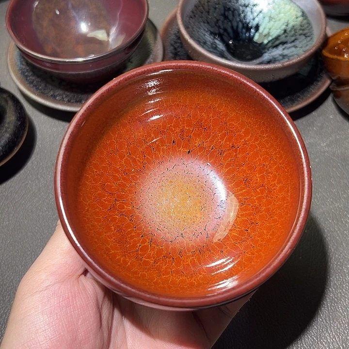 茶盏这个时候才开始准备了的