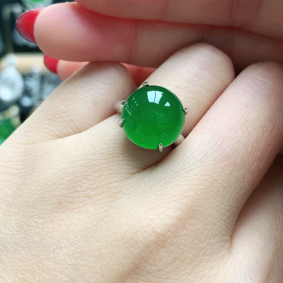 玛瑙/玉髓戒指合金