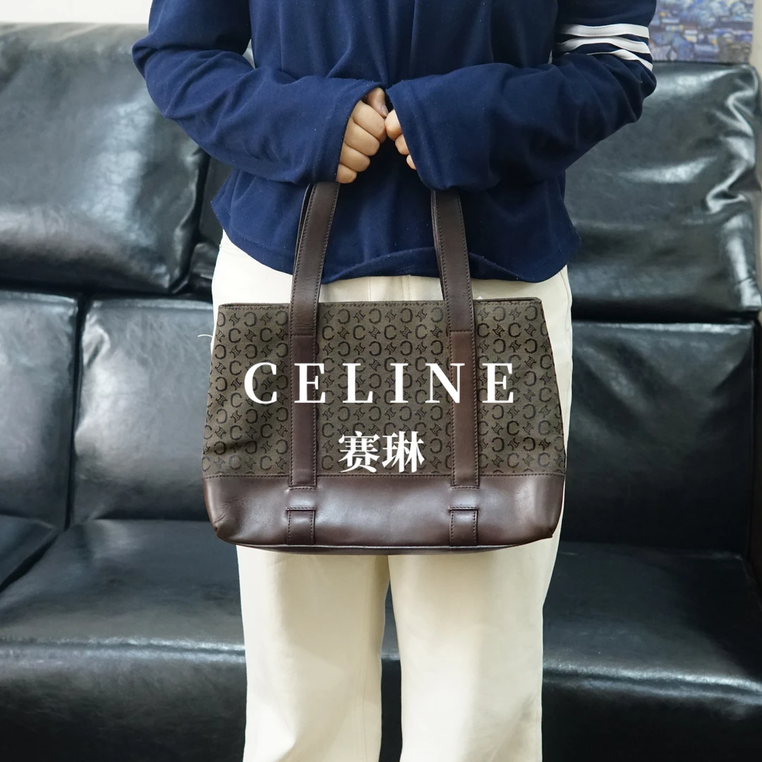 95新 Celine/思琳 棕色单肩包/SC09529036/9036