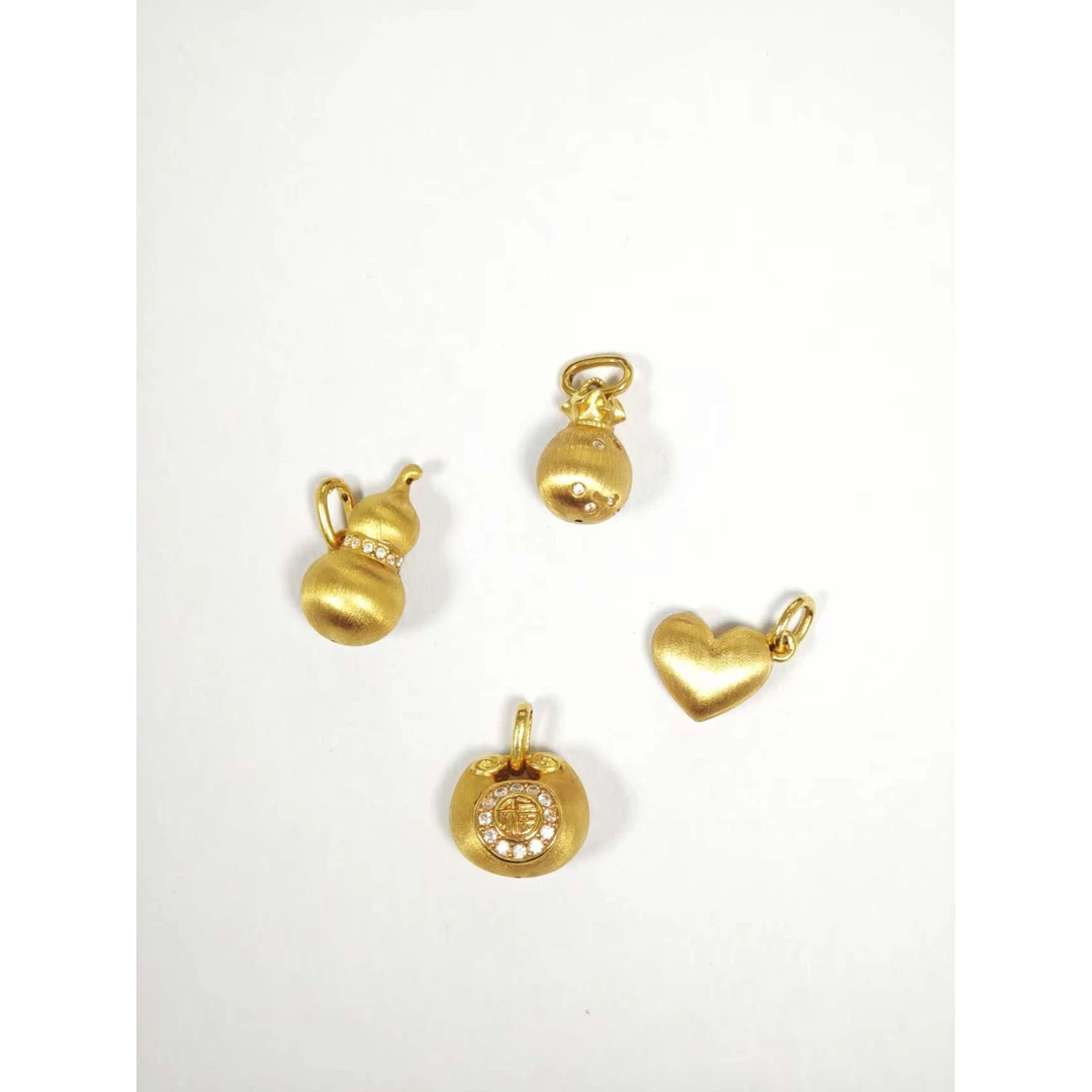 【小洁精选】18K金时尚百搭拉丝饰品合集