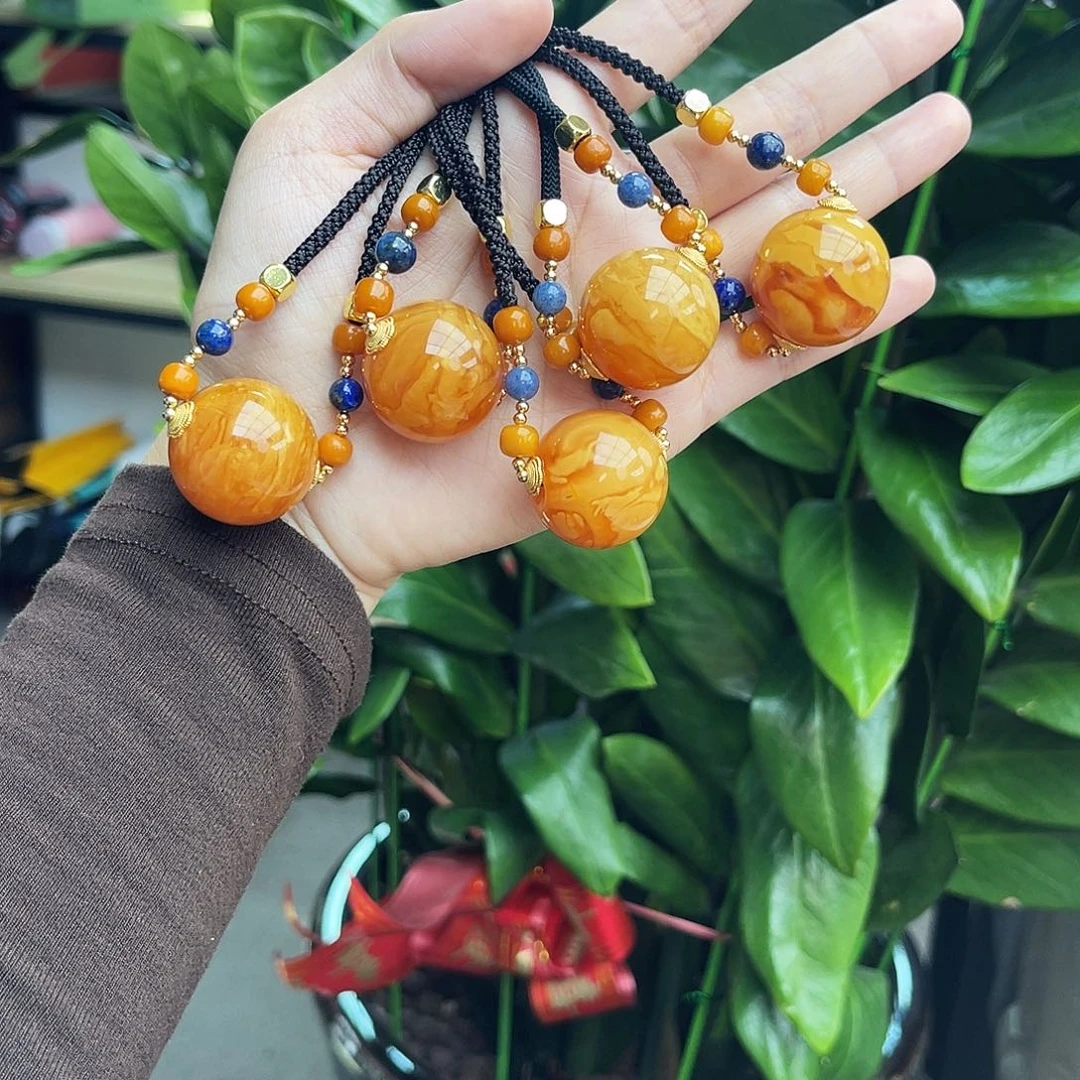 琥珀未镶嵌手链25m多样性发其一