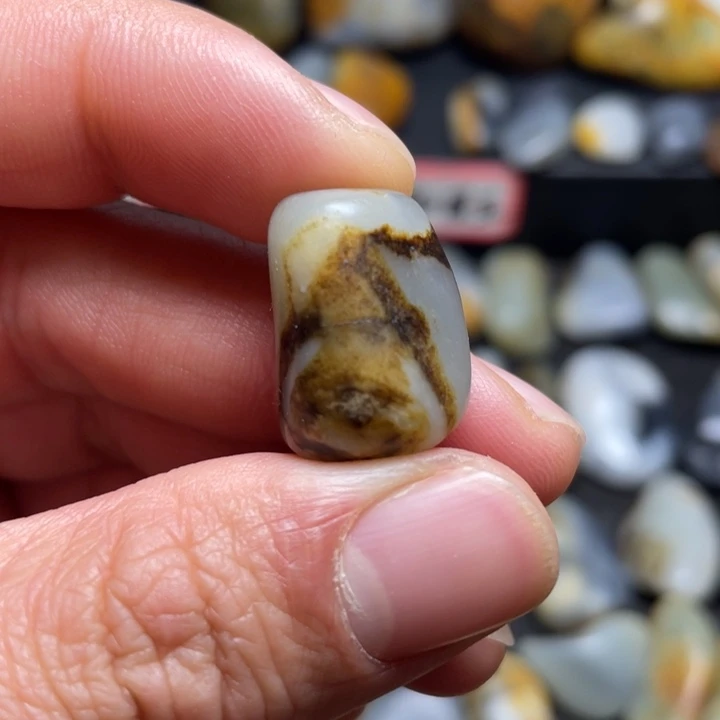 和田玉未镶嵌挂件9