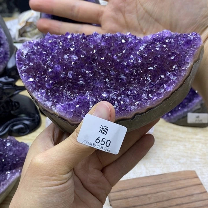 未镶嵌紫晶大型摆件（非配饰）