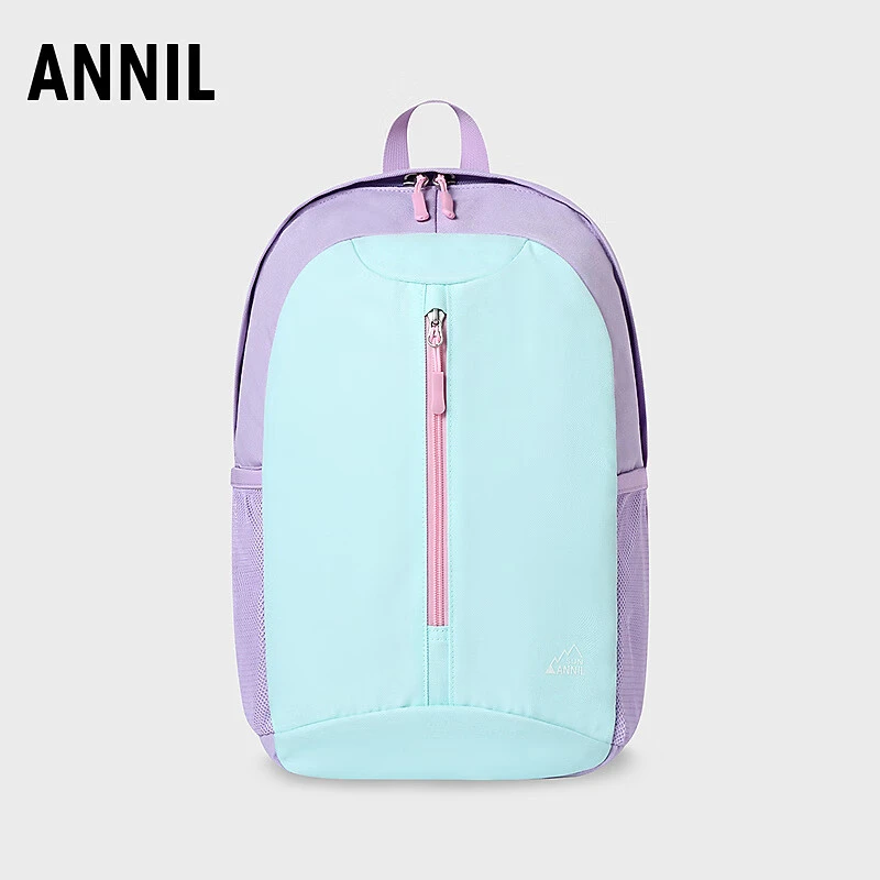 安奈儿男女童装多用途背包2025秋新款双肩上学书包户外出游旅行包