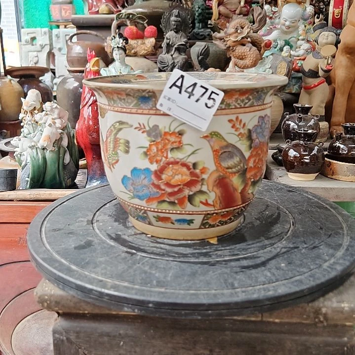 陶***景瓷片明玉家的老物件