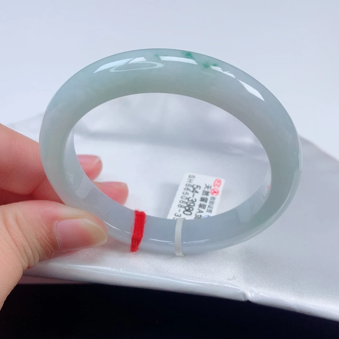 未镶嵌手镯翡翠54正圈