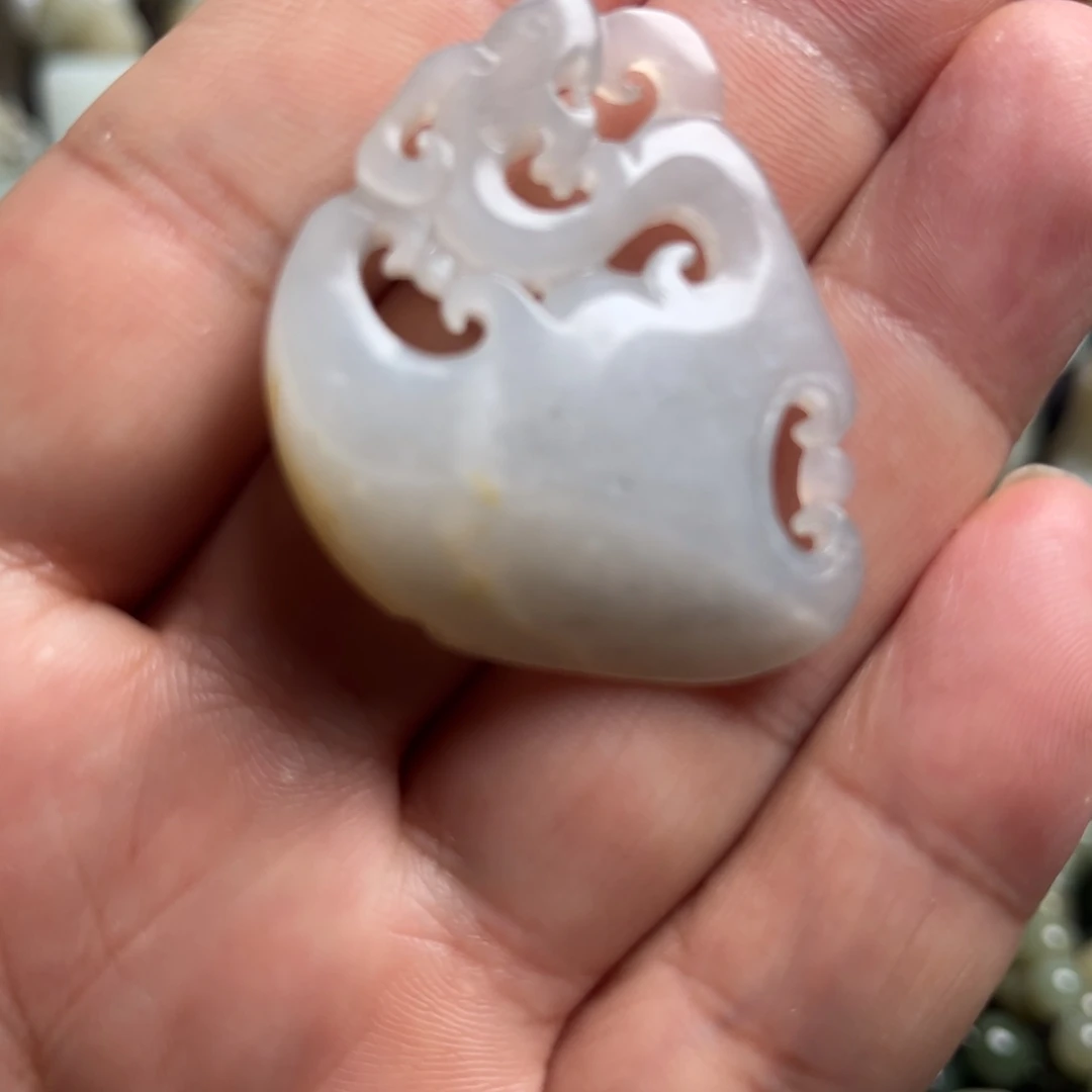 和田玉（子料）未镶嵌吊坠(不含链)