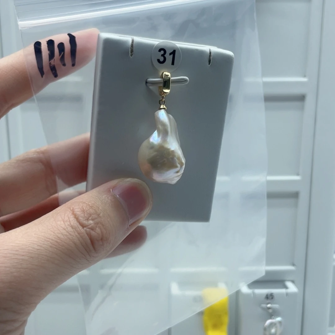 颈饰淡水珍珠合金