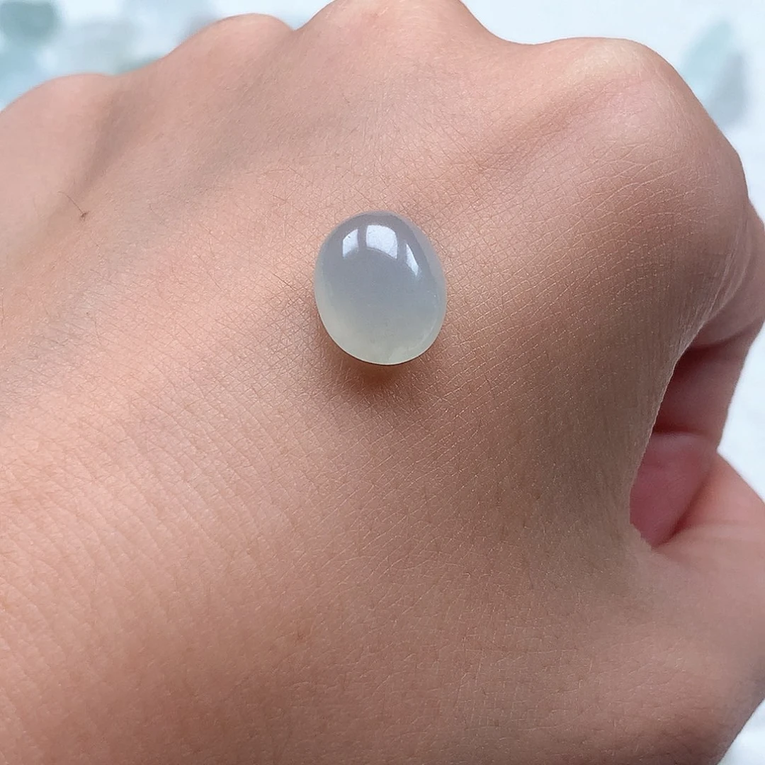 翡翠未镶嵌手串蛋面