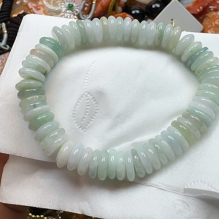 翡翠未镶嵌项链翡翠