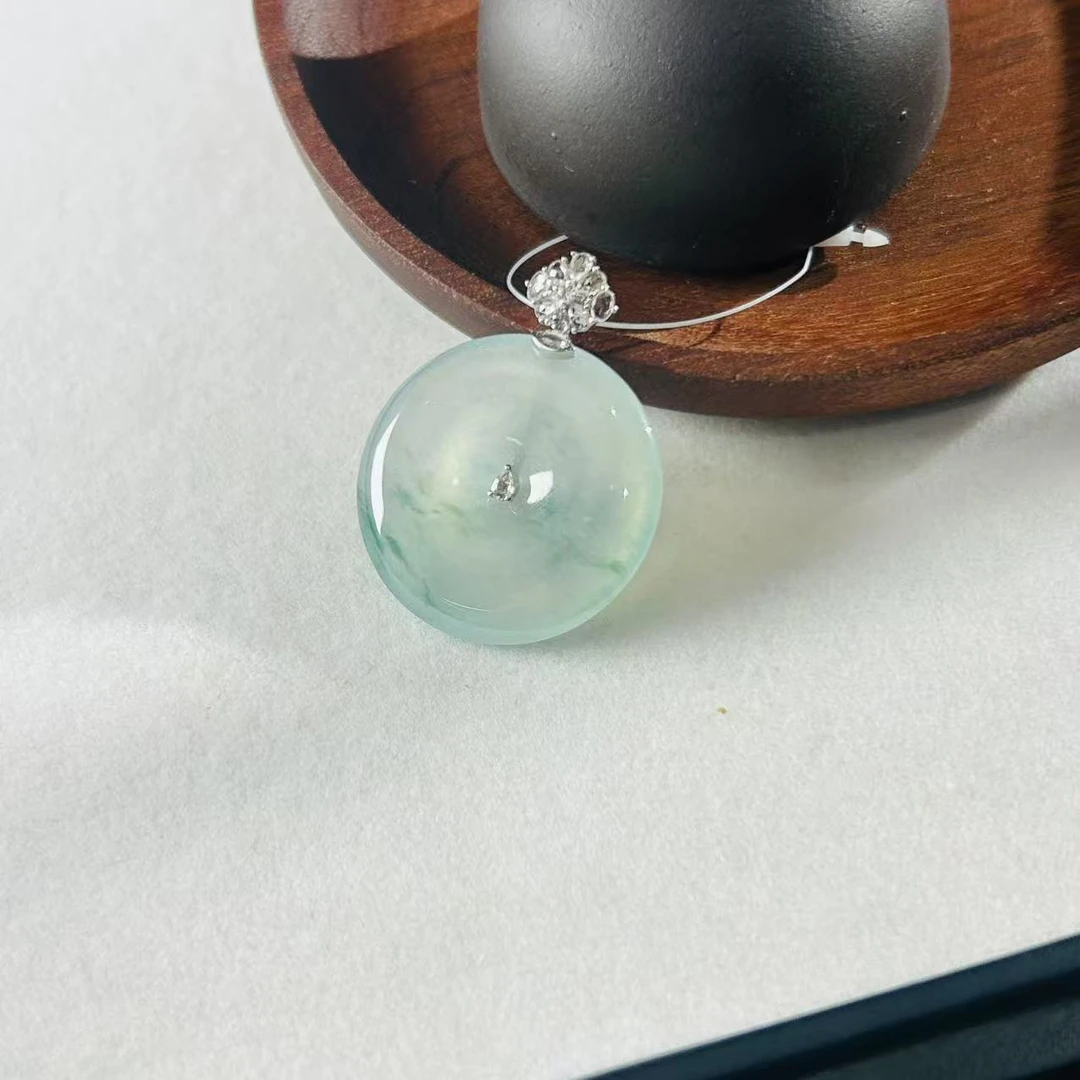 【睿泽鉴宝】18K翡翠颈饰  FZB0302-235