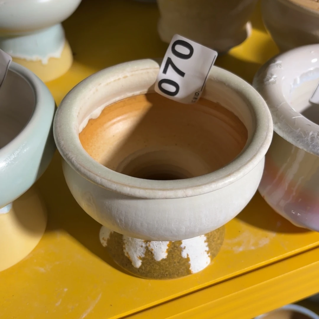 景德镇多肉花盆070随机