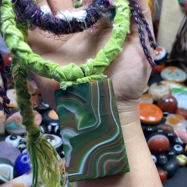 玛瑙/玉髓未镶嵌颈饰