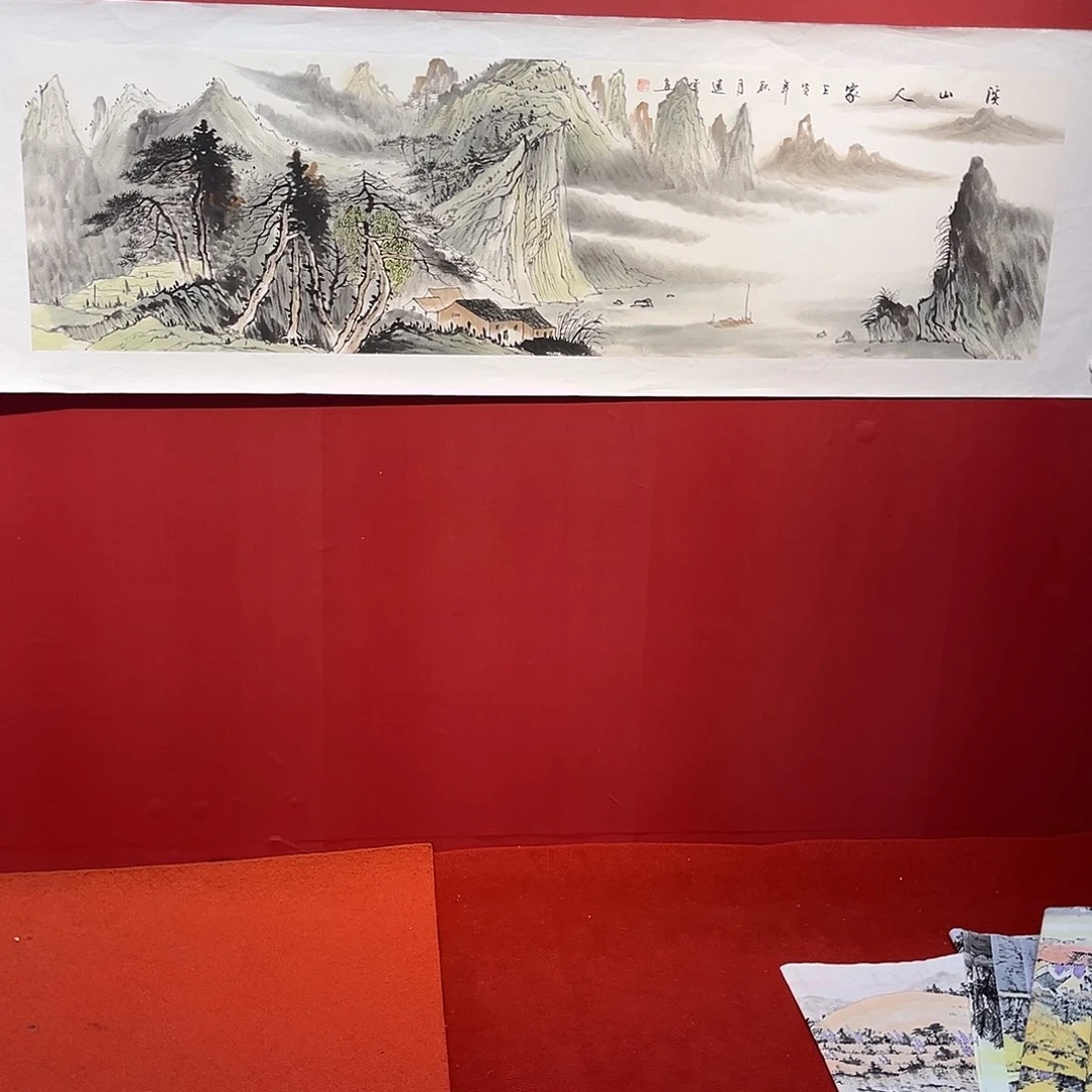 国画手绘国画作品