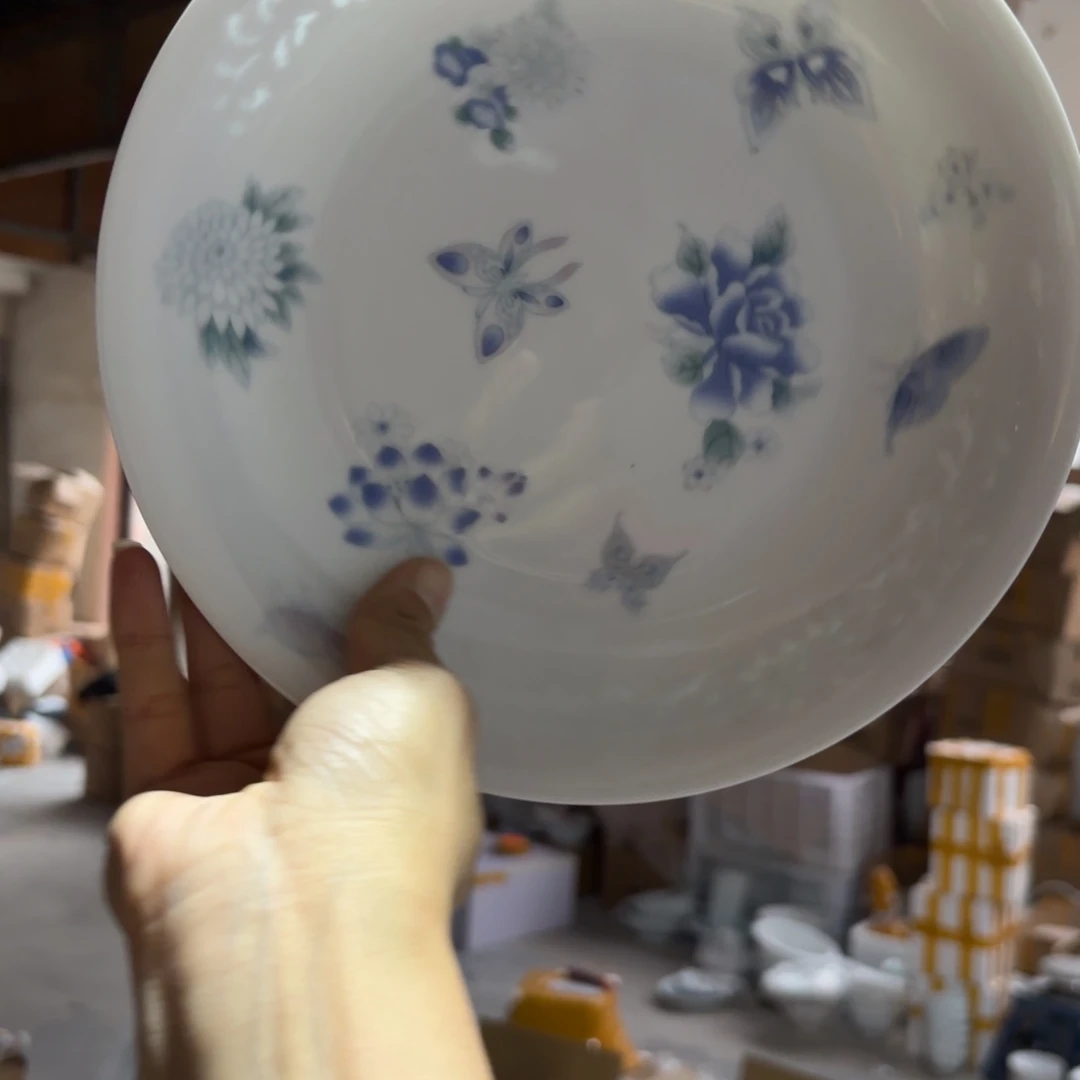 玉瓷景德镇陶瓷微瑕两只