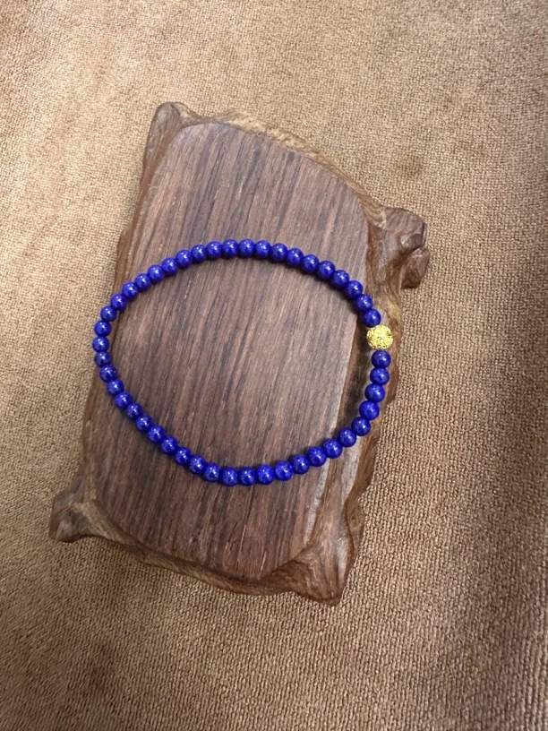 青金石手链百搭蓝色气质