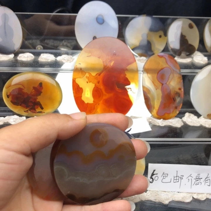 合金玛瑙/玉髓珠宝奇石普*
