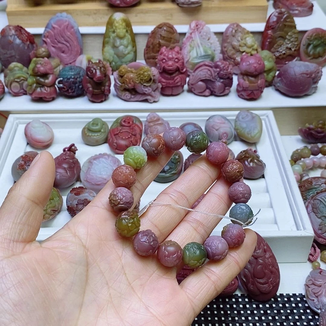 玛瑙/玉髓盐源玛瑙未镶嵌