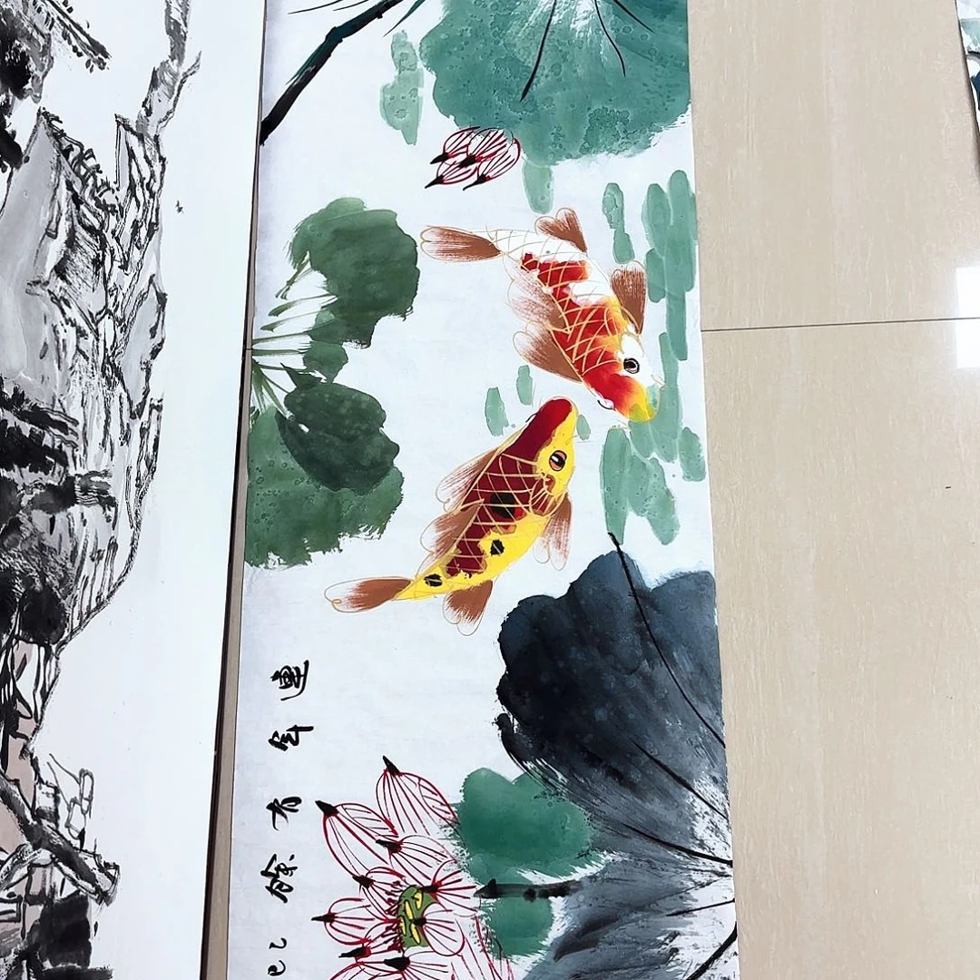 国画国画作品集一个由