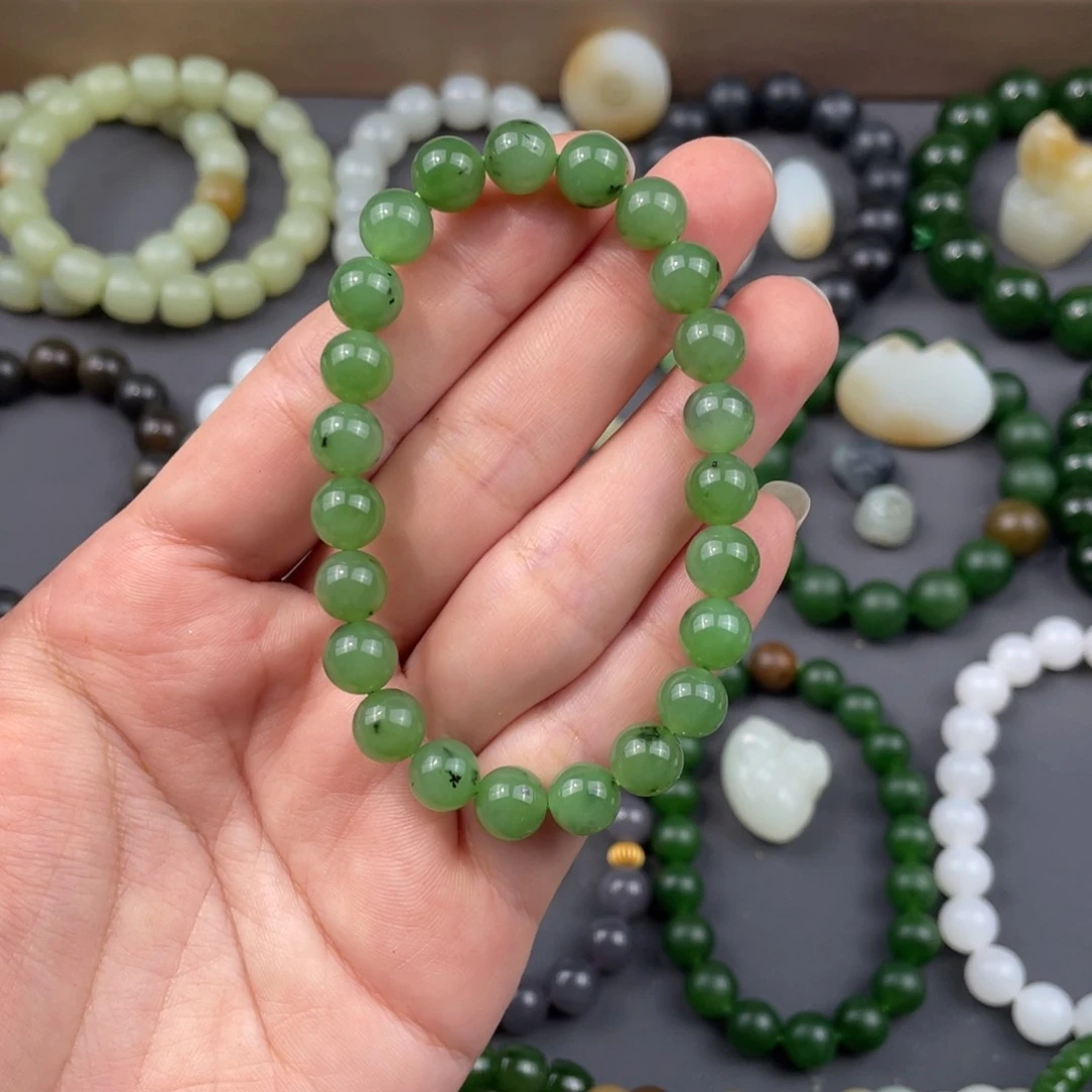 和田玉手串未镶嵌